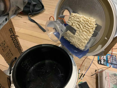 noodles and sauce