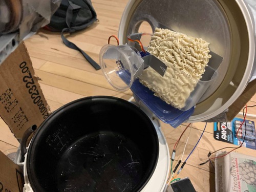 noodles and sauce